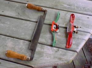 Værktøj bruges til at lave en Wooden spadserestok